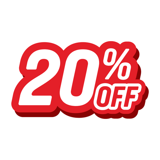 20% OFF Bonus on Your Next Order